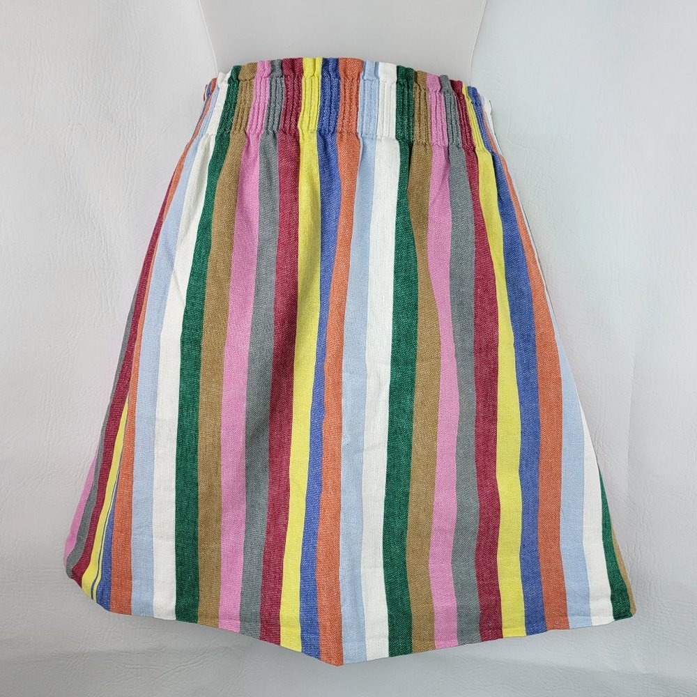 J Crew Factory Stripe Skirt